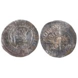 David II of Scotland (1329-71) Half Groat, long cross