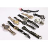 Collection of wristwatches, various makers and styles, (qty)