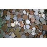 Collection of coins, to include various countries and denominations, (qty)