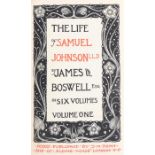 The life of Samuel Johnson by James Boswell, in six volumes, second edition 1900 (6)