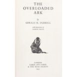 Gerald Durrell, The Overloaded Ark, author signed first edition, Faber & Faber and The Book Society,