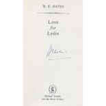 H.E. Bates, Love for Lydia, author signed first edition, The Book Society in association with