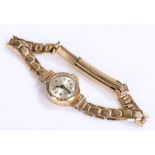 Avia 9 carat gold ladies wristwatch