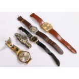 Collection of wristwatches, to include a Exactus automatic, Sharp automatic and three further