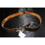 Vintage Boy Scout leather belt.