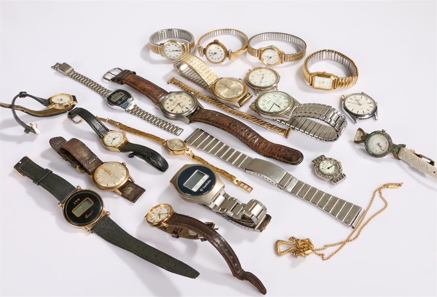 Collection of wristwatches, to include Lorus, Rotary, Timex, Lambda etc, (qty)