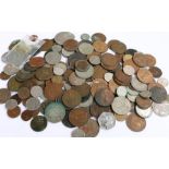 Coins, to include a 1923 half crown, Peter the Rabbit 50p, Victorian coins to later, etc, (qty)