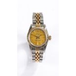 Rolex Oyster Perpetual Superlative Chronometer bi-metal ladies wristwatch, circa 1991, model