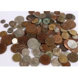 Collection of coins, some pre 1947, various denominations, (qty)