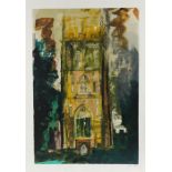 John Piper (1903-1992) Isle Abbots, Screen print, Kelpra Studio, signed in pencil John Piper, 46cm x