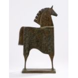 Carlos Mata (1949-2008) a unique bronze of a horse, Jupiter No 5, signed to the base and numbered