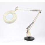 Anglepoise style magnifying lamp, by one thousand and one lamps ltd