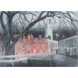 Richard Bawden RWS NEAC RE (b.1936) Southwold, etching with aquatint, signed, titled and numbered,