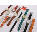 Collection of wristwatches, to include Tissot, Swatch, Seiko etc, (qty)