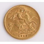 George V Half Sovereign, 1913, St George and the Dragon