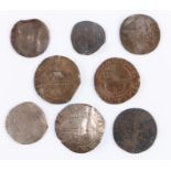 Collection of hammered coinage, to include Charles I Groat, Elizabeth I Groat X 2, 1550'S Groat,