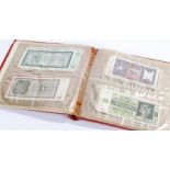 Collection of banknotes, to include Czechoslovakia Korun 5000, 2000, 500, 100, 50, 20, 10 and 5,