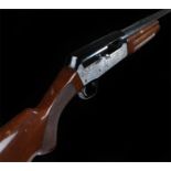 Franchi The Hunter self loading semi-automatic shotgun serial number D80540 engraved with ducks