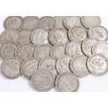 George V Half Crown collection, twenty-seven in total with various dates, (27)