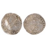 Charles II Two Pence, Hammered, undated second issue