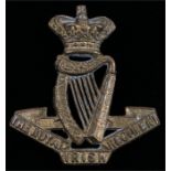 Victorian O/R's cap badge to The Royal Irish Regiment, two loops to the reverse, K&K 613