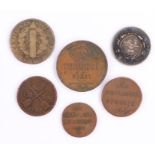 Coins, to include Norway Skilling Species 1833, Two Skilling Species 1833, South Africa 2 Shillings,