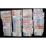 Banknotes, to include South African Rand, Namibian Dollars, Swaziland, Mexico, Egyptian Pounds and