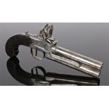 Isaac Blissett, Leadenhall Street, London, England 1822 – 1845 a large belt pistol with tap