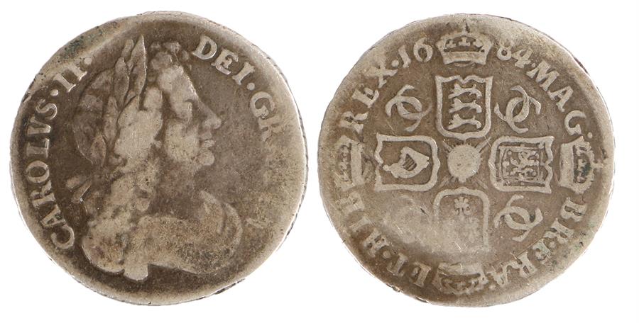 Charles II Fourpence, 1684