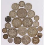 Victoria silver coins, Half Crown to Threepence