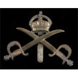 World War One Army Physical Training Staff cap badge, slider to reverse, K&K 1062