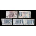 Bank of England, to include a Page, Hollom and Ffrode £5 bank note, an O'Brien £5 and a Fforde £