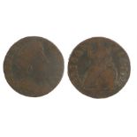 William III Farthing, 1699, no stop after date
