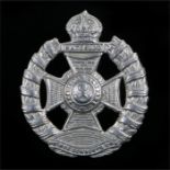 O\R's field service cap badge to the Rifle Brigade, two loops to the reverse,worn between 1910-1937