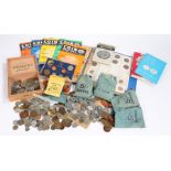 Collection of coins, to include various Worldwide Countries, UK, various denominations, (qty)