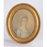 Samuel de Wilde (1751-1832) Miss Trimmer, pencil and watercolour, 15.5cm x 19cm, with Gallery