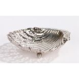 Victorian silver bonbon dish, Sheffield 1895, maker Atkin Brothers, of shell form with pierced