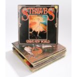 22 x 1960s/70s Folk/Rock/Prog LPs to include The Strawbs, Fairport Convention, Pentangle,