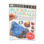 Ed Sheeran's Spotters Rocks and Minerals book, with 80 sparkly stars of which a quantity have been