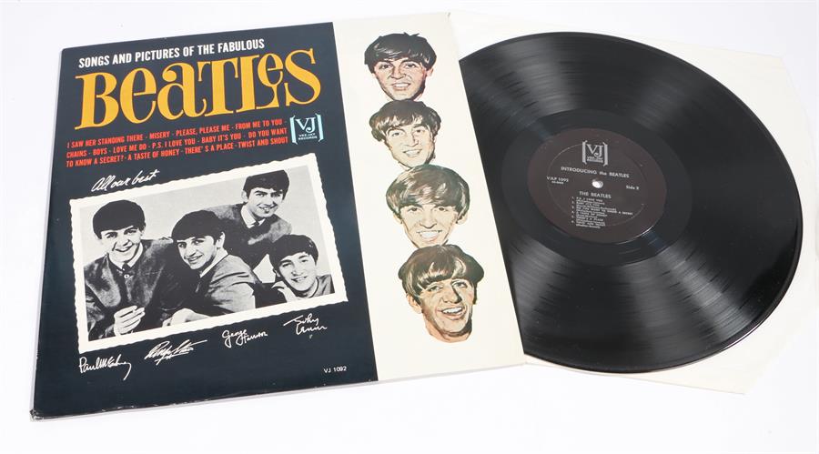 The Beatles - Songs & Pictures Of The Fabulous Beatles LP. Vee Jay VJLP 1092 re issue.