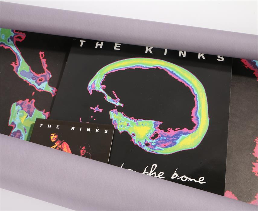 The Kinks - To The Bone LP, KNKLP 1 together with To The Bone Poster approx 100cm x 147cm and