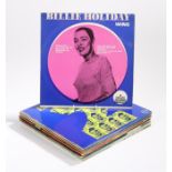 15 x Mixed Jazz Vocal LPs. Billie Holliday (12), Voice Of Jazz Vol 2, 3, 5. The Real Lady Sings