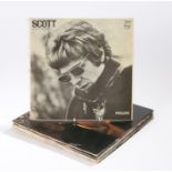 9 x 1960s LPs - Scott Walker (5) Scott, Scott 2, Scott 4, This Is Scott Walker, The Walker