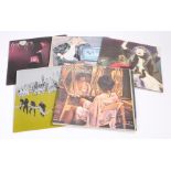 5 x Various LPs, Joni Mitchell (3) Dog Eat Dog, The Hissing Of Summers Lawns, Wild Things Run