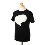 Ed Sheeran's t-shirt, in black with a speech bubble, size M. All of the Ed Sheeran Collection has