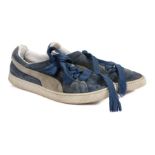 Ed Sheeran's trainers, Puma, in blue and white, UK size 10. All of the Ed Sheeran Collection has