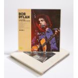 8 x Bob Dylan LPs. Stealin, Outtakes 1961 - 65 on blue vinyl, Trade Mark of Quality. A Rare Batch Of