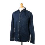 Ed Sheeran's denim shirt, Quiksilver, size M. All of the Ed Sheeran Collection has come from Ed