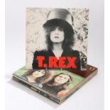 11 x Prog & Folk Rock/Glam/Reggae LPs to include T Rex (2) The Slider, T Rex. Focus, America,