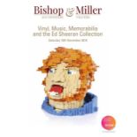 Ed Sheeran personally signed Bishop & Miller Ed Sheeran Memorabilia Auction catalogue, limited to